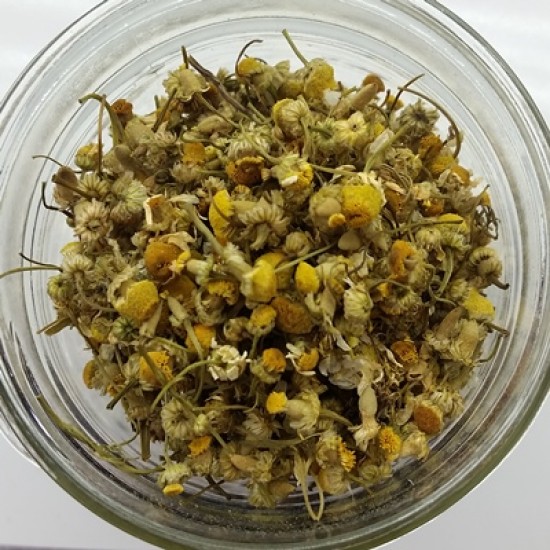 Fleurs entières de camomille biologiques. 1 kg